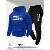 2026 popular autumn and winter new hooded sportswear sportswear fashion hooded sportswear casual sportswear and pants two in one Khamik Shop Online