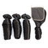 10A Grade 3/4 Straight Bouncy Curl Fumi Human Hair bundles with 4x4 Cl Cerise Alfie