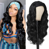 Body Wave Headband Human Hair Wig Machine Made Human Hair Wig Ready To Wear Headband Body Wave Remy Human Hair Wigs for Women Khamik Shop Online
