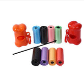 Pet Trash Bag Dog Poop Bags For Waste Refuse Cleanup Pear Daisy