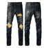 SteelLine™ – Slim Fit Streetstyle Jeans for Men Carmine Juneberry