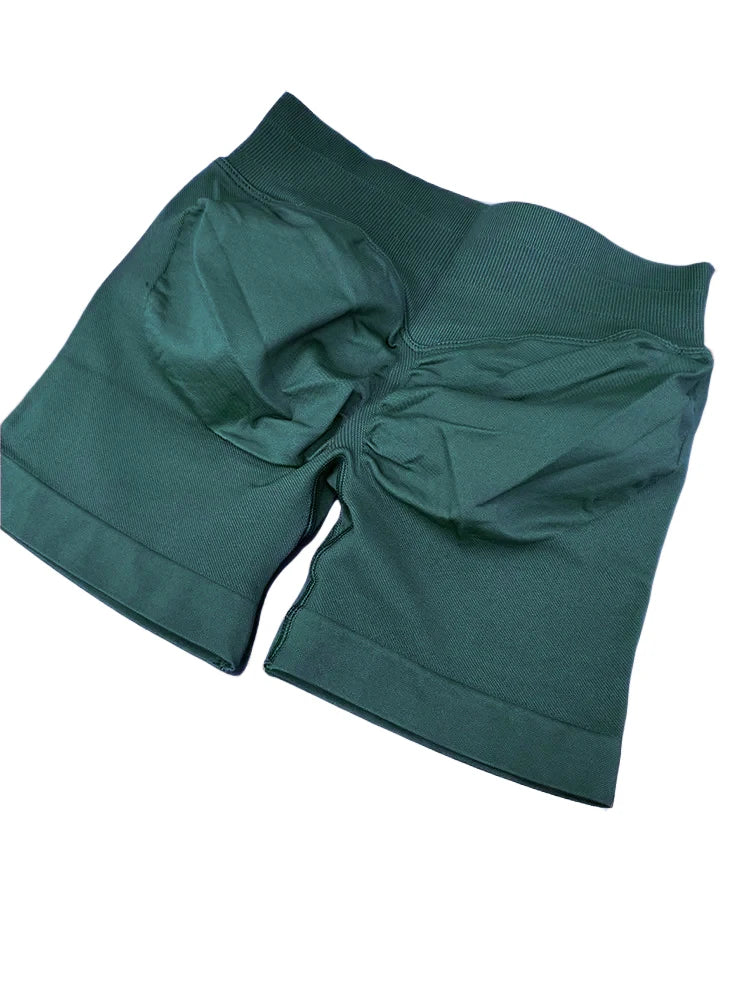 Seamless Shorts 4.5" Yoga Shorts Women Clothes Scrunch Bum Gym Shorts Booty Running Short Butt Lifting Workout Pants Fitness Khamik Shop Online
