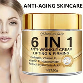 6 in 1 Cream with Collagen, Retinol & Hyaluronic Acid, Lifts, Firms & Nourishes for Softer, Confident Skin Khamik Shop Online