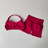 Sexy Halter Neck Beautiful Back High Waist Peach Sports Bras Shorts Suit Pilates Gathering Yoga Vest Training Fitness Bra Sets Khamik Shop Online