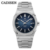 CADISEN 2026 Diver Watch Sapphire MIYOTA 8215 German Designer Men Automatic Mechanical Watches 10Bar Waterproof Gift With Box Khamik Shop Online