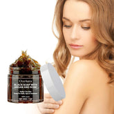 OCEAURA Black Soap With Argan And Rose Black Beldi Soap Ideal For Dead Skin Remover Body Scrub Purifying Deep Cleansing 200g Khamik Shop Online