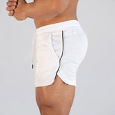 Professional Bodybuilding running shorts men mesh quick-drying breathable sport homme fitness workout Slim fit gym shorts male Khamik Shop Online