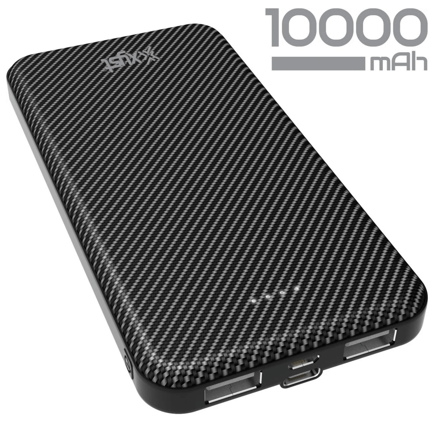 Xyst Super Slim 10000mAh Dual USB Power Bank Sky Iapetus