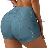 Women Yoga Shorts Sharks And Whales Workout Shorts Fitness quick-dry Ladies Yoga Gym Running Booty Shorts Pants Sportswear Khamik Shop Online