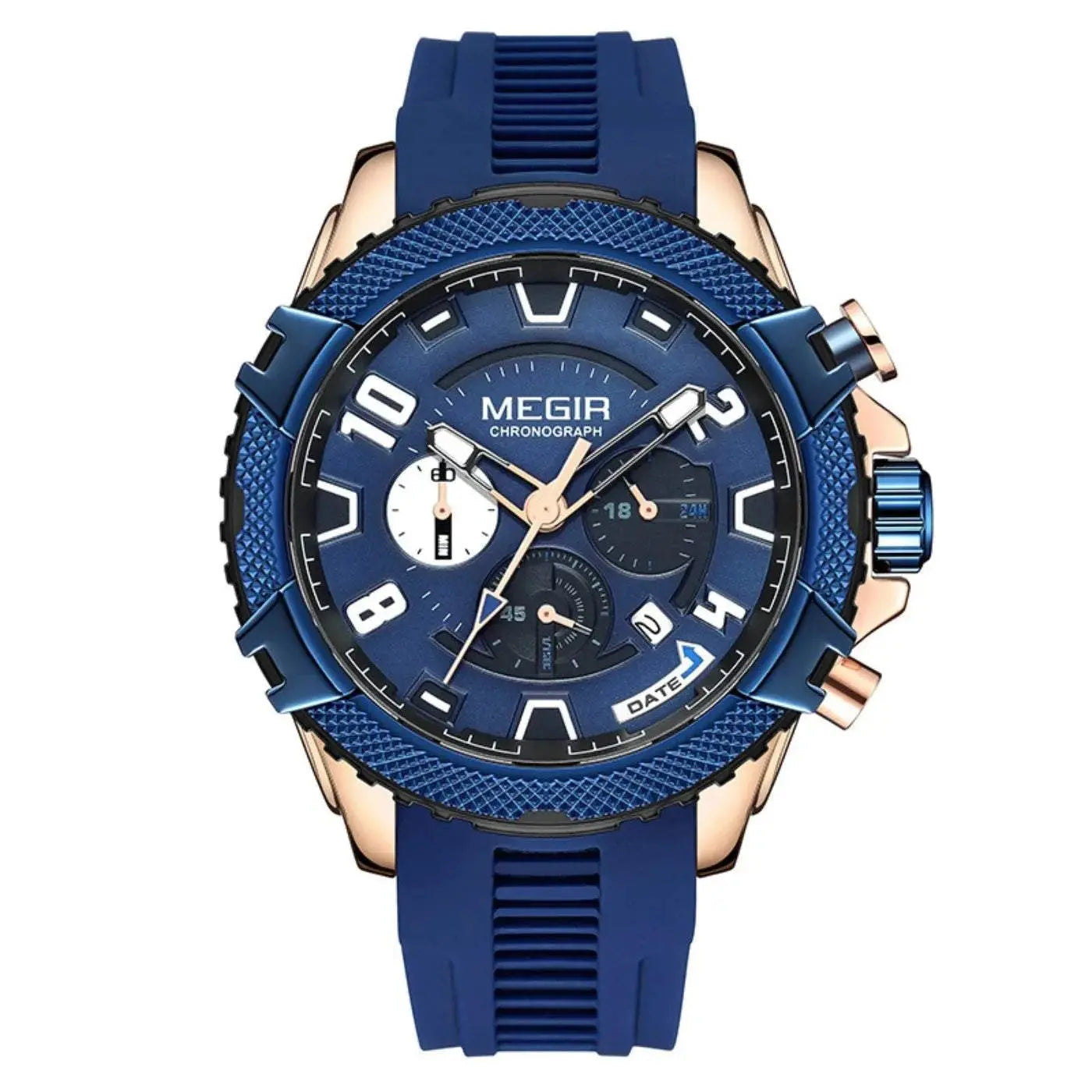 MEGIR 48MM Dial Chronograph Men&