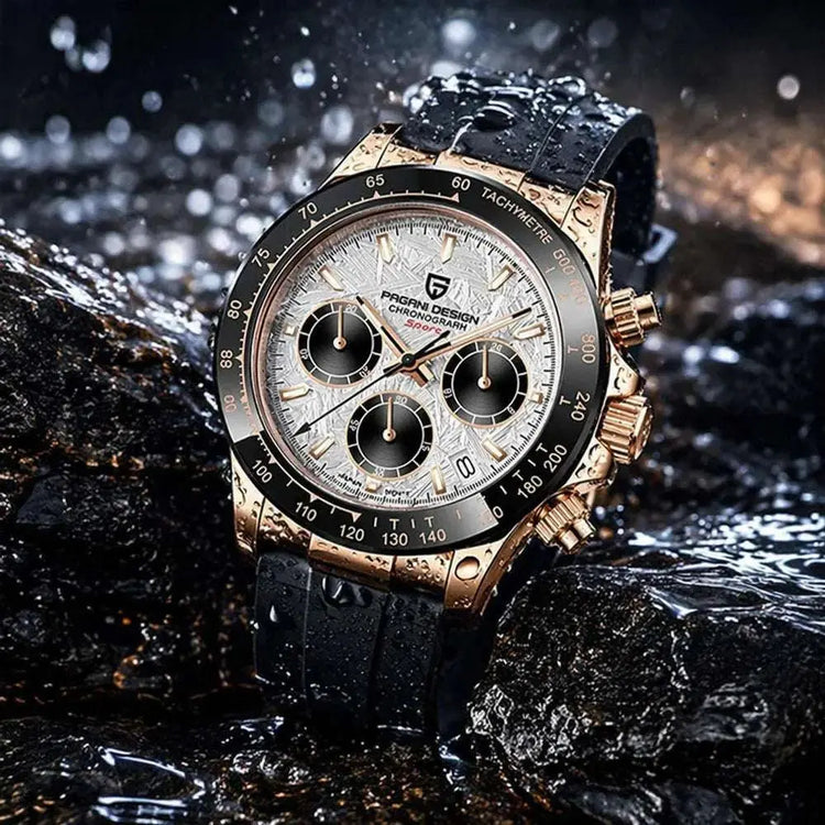 PAGANI DESIGN New VK63 Quartz Watch 40mm Men Wristwatch Chronograph Stainless Steel Waterproof Clock Top Brand Gift Watches Man Khamik Shop Online