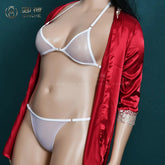 Sexy Women Bra Set Ultra-Thin Invisible Transparent Women&