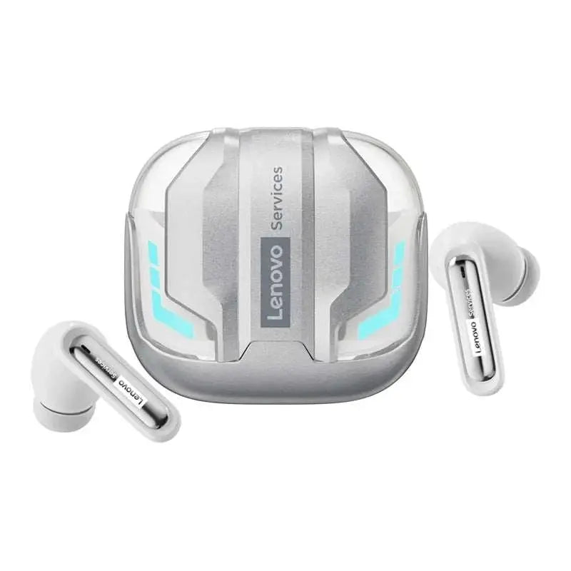 Choice Lenovo Gaming Headset Wireless Bluetooth 6.0 Earphones RGB Low Latency Waterproof Headphones Sports Headset GT103 Khamik Shop Online