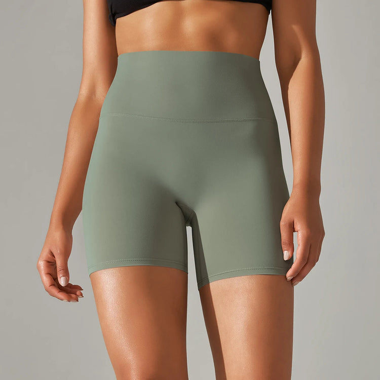 Yoga Shorts Women Fitness Shorts Running Cycling Shorts Breathable Sports Leggings High Waist Summer Workout Gym Shorts Khamik Shop Online