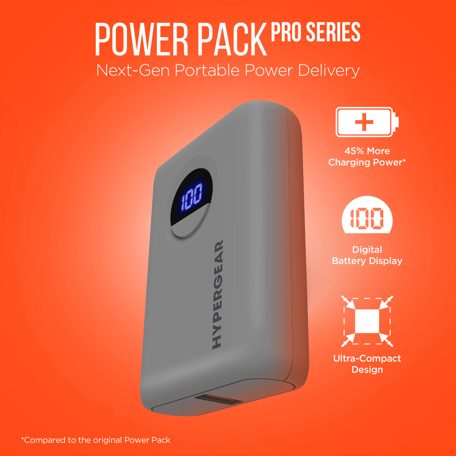 HyperGear PowerPack PRO 10000mAh 20W Power Bank Sky Iapetus