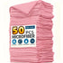 1-50Pcs Light Pink Microfiber Kitchen Towels Super Absorbent Soft Durable Cleaning Cloths Glass Countertops Pans Bowls Faucets Khamik Shop Online