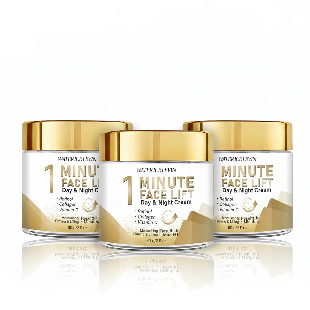 Minute Face Lift Day Night Cream Retinol Collagen Vitamin C. Moisturizing, Firming, Lifting. Results 1 Minute. 60g. Khamik Shop Online