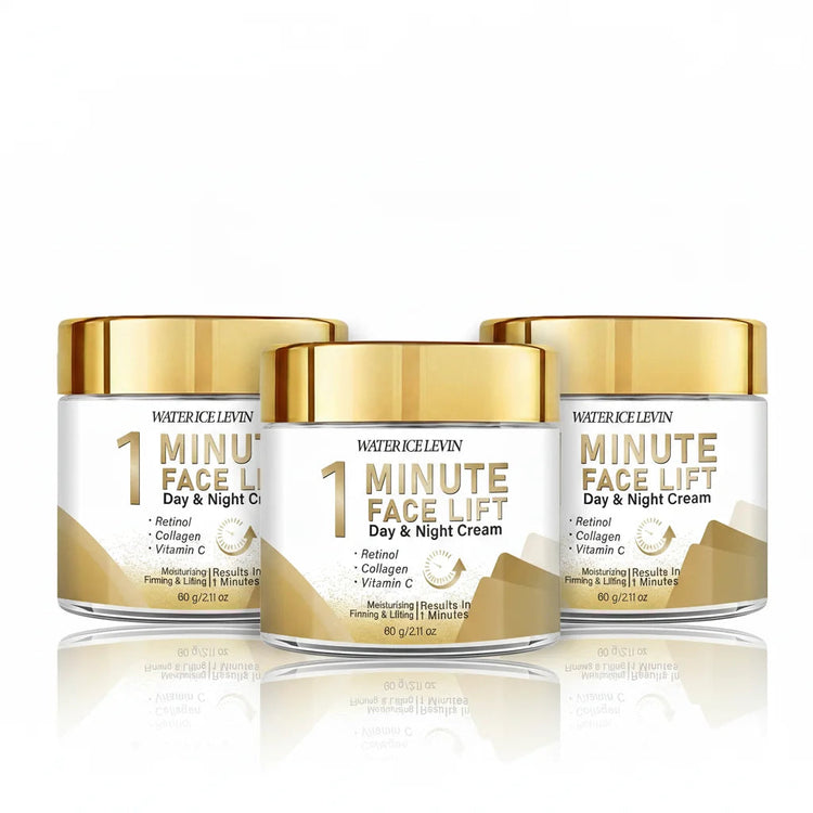 Minute Face Lift Day Night Cream Retinol Collagen Vitamin C. Moisturizing, Firming, Lifting. Results 1 Minute. 60g. Khamik Shop Online