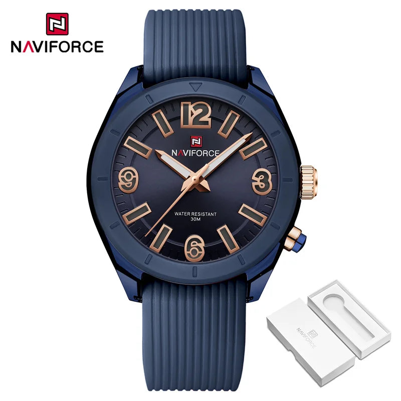 Women'S Waterproof Watch Fashion Casual Luminous Display Quartz Wristwatch with Silicone Band Reloj Mujer High Quality