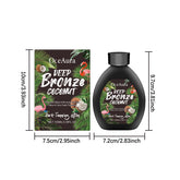 Coconut Oil Dark Tanning Lotion Moisturizing Accelerator for Deep Bronze Glow Tanning Cream for Tanning Bed & Outdoor Use Khamik Shop Online