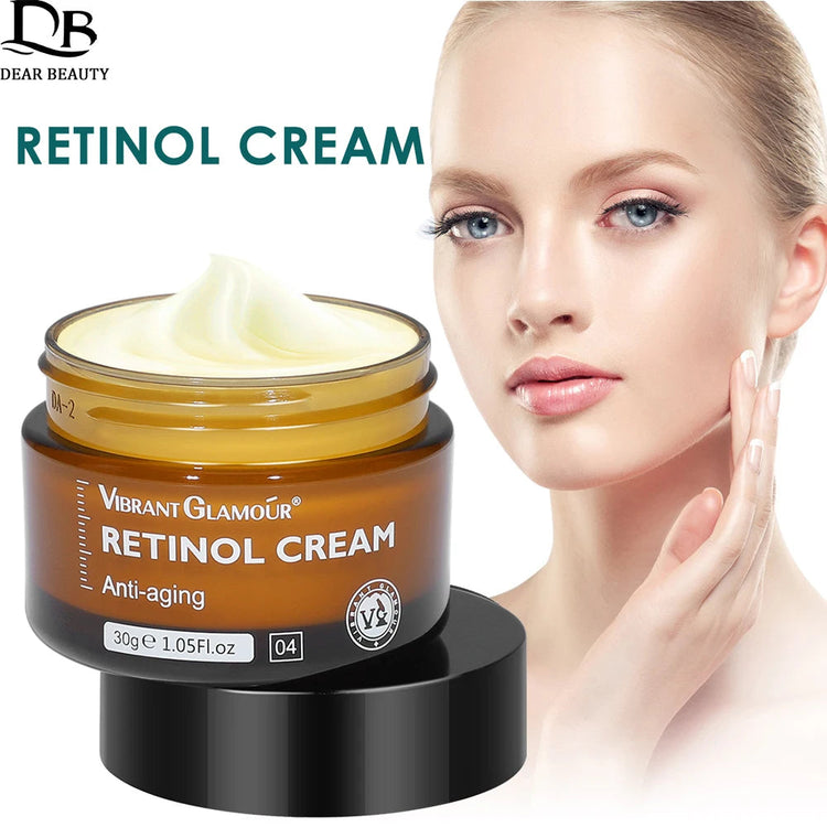 Retinol Facial Cream Anti-aging Removal Wrinkle Fine Lines Repair Skin Barrier Whitening Brightening Moisturizing Face Cream Khamik Shop Online