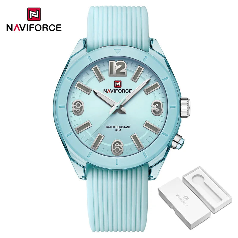 Women'S Waterproof Watch Fashion Casual Luminous Display Quartz Wristwatch with Silicone Band Reloj Mujer High Quality