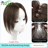 RSEIO Hair Toppers 7x11cm Women Topper Hair Natural Hair Wig 100% Human Hair Clip In Hair Extension For Women Khamik Shop Online