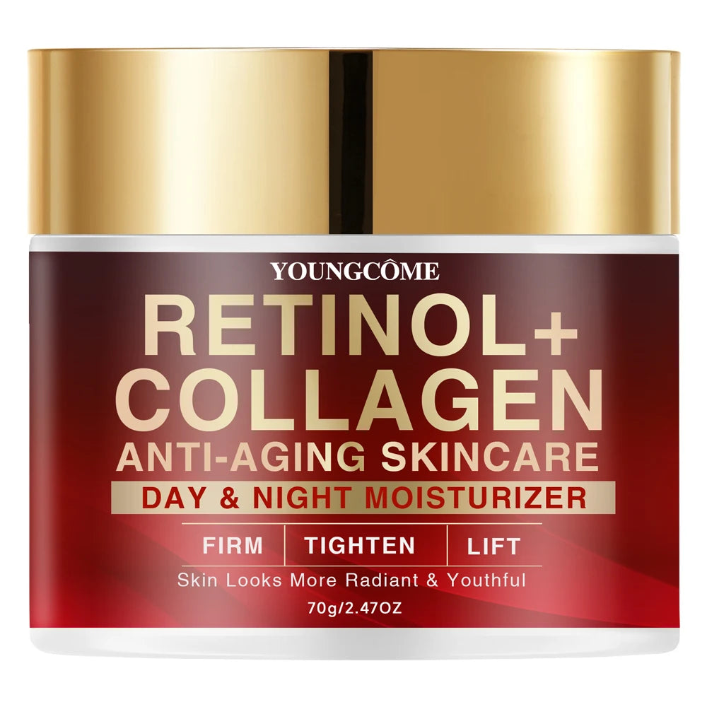 Retinol Collagen Anti-Aging Day Night Serum - Firming Lifting Facial Essence for Youthful Radiance Skin Care Formula with Hydrat Khamik Shop Online