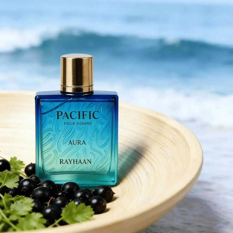 A Budget-Friendly Coastal Gem? Rayhaan Pacific Aura: Citrus-Aquatic Relaxation in a Blue Bottle Khamik Shop Online