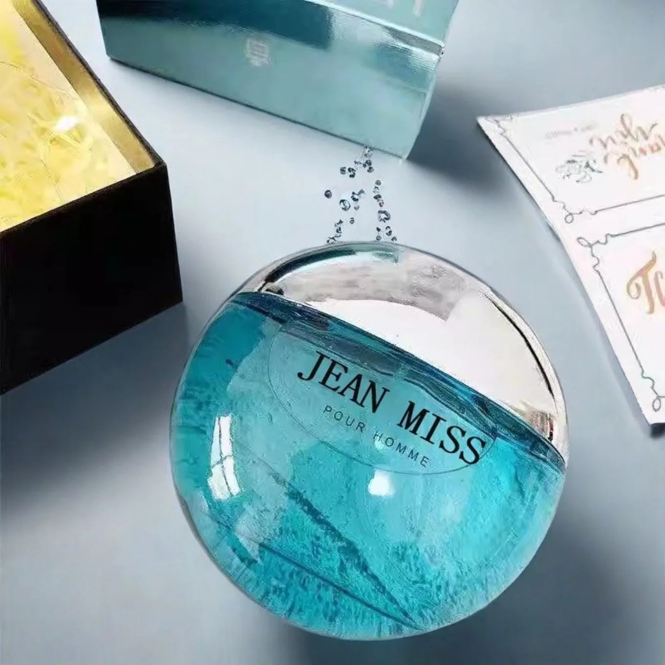 100ml Crystal Parfum Fresh Ocean & Cedar Amber Scent Long Lasting High Quality Fragrance For Women & Men homme parfum man lady Khamik Shop Online