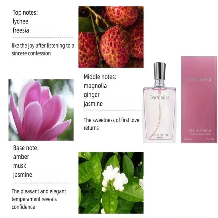 New True Love Womens Perfume Lasting Floral Fruity Fragrance Spray Femme Scent Fresh Notes Parfume Confident Charming Femininit Khamik Shop Online