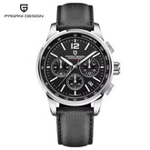 PAGANI DESIGN New Mens Watch 41mm Chronograph 100M Waterproof Wristwatch Top Brand VK63 Quartz Watches for Men Gift Reloj Hombre Khamik Shop Online