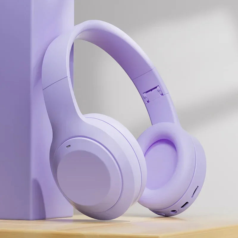 Over Ear HIFI Stereo M5 Headsets Wireless Bluetooth 5.3 Headphones Sports Gaming Earphones Support TF/AUX noise reduction Khamik Shop Online