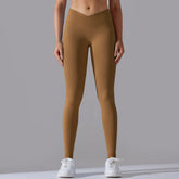 Crossover Waist Yoga Pants Women Hips Lifting Gym Leggings Seamless Sport Pants High Waist Fitness Leggings Workout Sportswear Khamik Shop Online