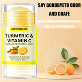 40g Yellow Turmeric Vitamin C Facial And Neck Cream Stick for Skin Brightening And Anti-Aging Khamik Shop Online
