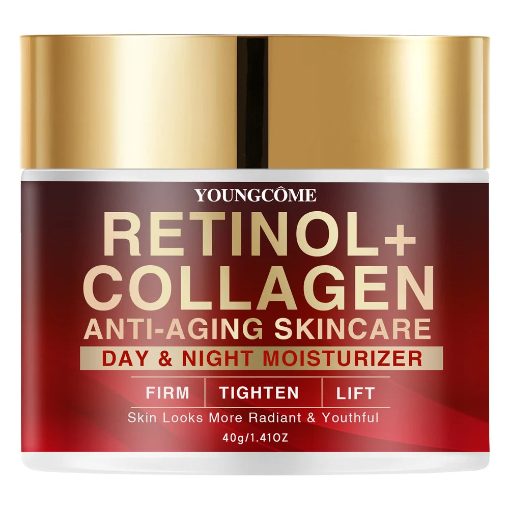 Retinol Collagen Anti-Aging Day Night Serum - Firming Lifting Facial Essence for Youthful Radiance Skin Care Formula with Hydrat Khamik Shop Online