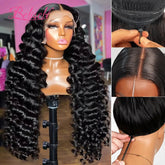13x6 HD Lace Front Human Hair Wigs Loose Wave Glueless Wig Human Hair 13x6 Full HD Lace Frontal Wig Pre Bleached Knots Beliself Khamik Shop Online