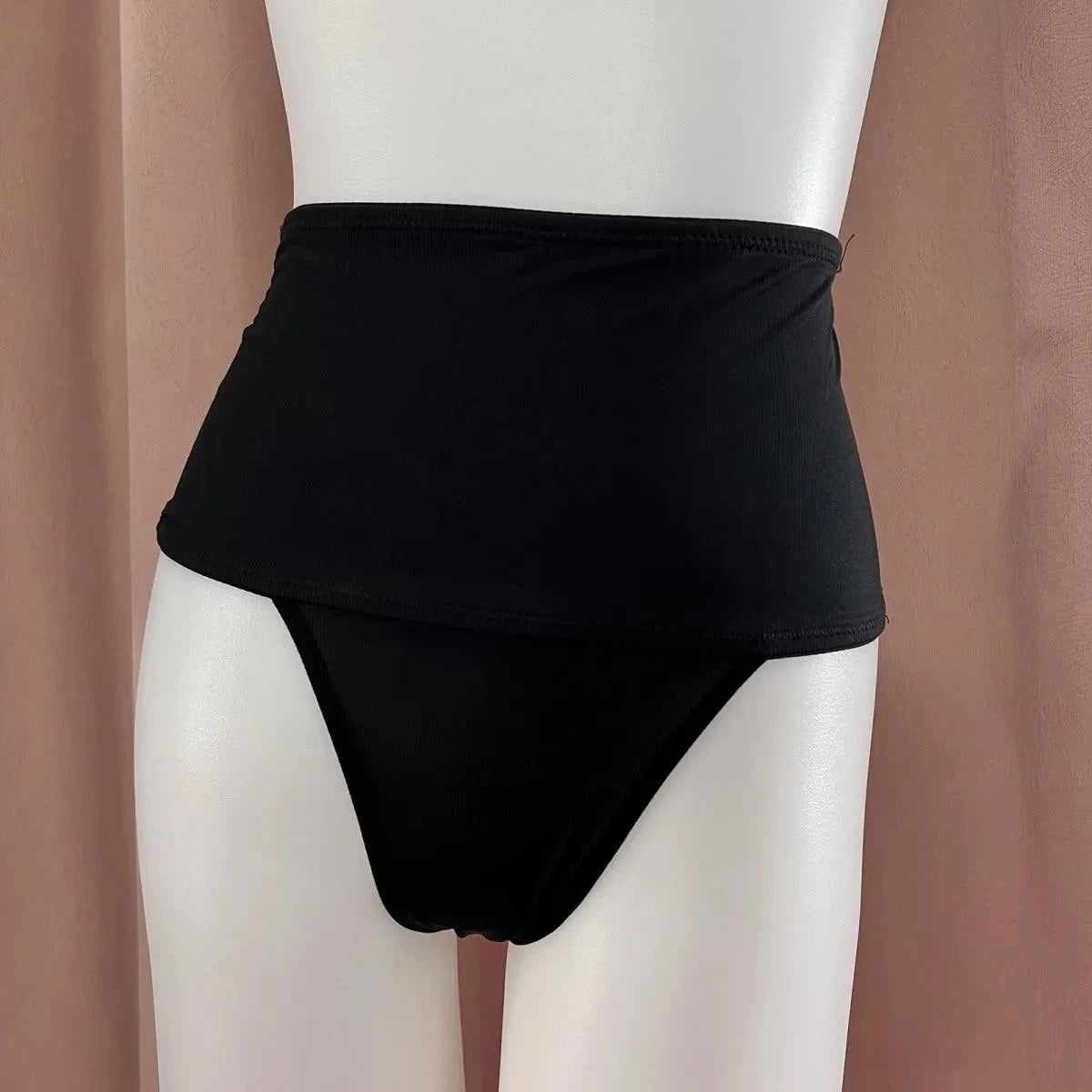 Women Big Elastic High Waist Panties Briefs Black-T Breathable Briefs Intimates Shapewear Panties Erotic Lingerie Slim Thongs Khamik Shop Online