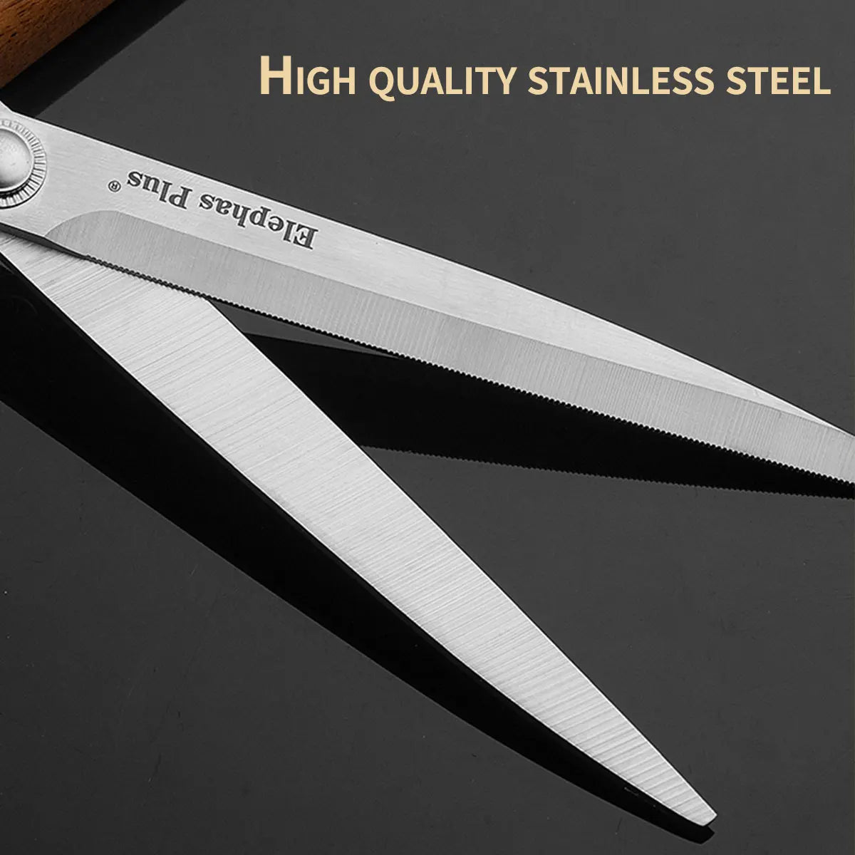 Stainless Steel Grill Shear Multifunctional Barbecue Scissors Food Vegetable Meat Scissor Kitchen Gadget Peferct for BBQ Camping Khamik Shop Online
