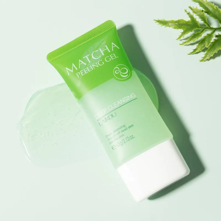 LAIKOU Matcha Exfoliating Peeling Gel Facial Scrub Moisturizing Nourishing Repair Scrubs Face Cream Beauty Skin Care Khamik Shop Online