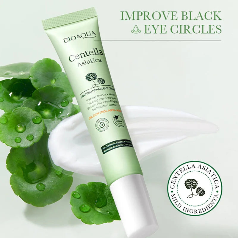 BIOAQUA Centella Asiatica Skin Care Sets Moisturizing Face Cream Whitening anti Dark Circles anti Wrinkles Eye Cream Skin Care