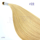 JSNME Bulk Human Hair Extensions 100% Real Human Hair Extension Straight 50g Black Brown Blonde 613 Color For Salon 14"-26" Inch Khamik Shop Online