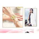 CURREN New Simple Women Bracelet Wrist Watches Light Extravagant Girls Fashion Geneva Quartz Clock Female Luxury Wristwatch 2017 Khamik Shop Online
