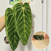 1PC Hot Plant Hand Towel Cleaning Towel Absorbent Handkerchief Hanging Thickened Kitchen Towel Bathroom Kitchen Accessories Khamik Shop Online