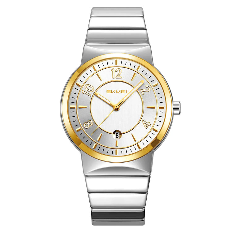 9401 Luxury Mens Steel Band Watch Original Business Quartz Wristwatch Waterproof Watches for Man Clock Reloj Hombre 2026 Khamik Shop Online
