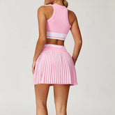 Yoga Suit Yoga Sports Underwear Women Tracksuit Fitness Suit Running Sports Yoga Short Skirt Yoga Set Workout Set Athletic Wear Khamik Shop Online