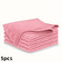1-50Pcs Light Pink Microfiber Kitchen Towels Super Absorbent Soft Durable Cleaning Cloths Glass Countertops Pans Bowls Faucets Khamik Shop Online