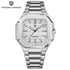 TOP New PAGANI DESIGN 37MM Square Men Quartz Watches Luxury Sapphire Glass AR Coated Business Watch VH31 Luminous Watch for Men Khamik Shop Online