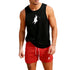 European Men Summer Vest and Shorts Set 2 Piece Outdoor Jogging Athletic Sportswear Fashion Trend Casual Men&
