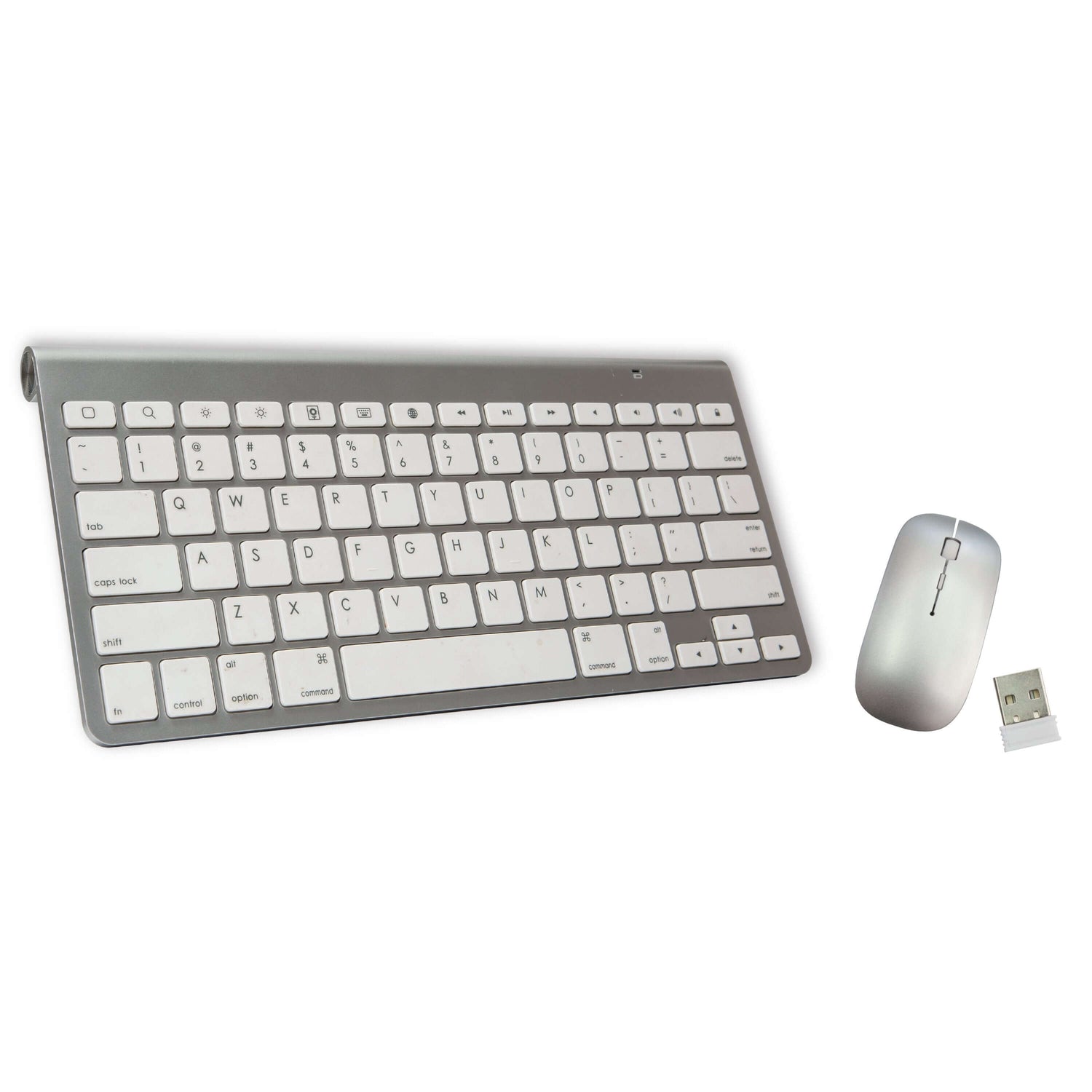 Supersonic 2.4GHz Ultra-Slim Wireless Keyboard/Mouse Combo Black Lavender